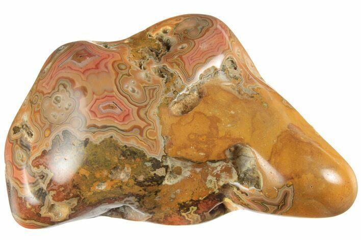 Polished Banded Fairburn Agate - Nebraska #189393